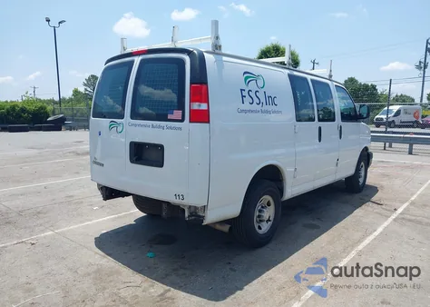 2021 Chevrolet Express Cargo Rwd 2500 Regular Wheelbase Wt из США, поврежденный, VIN 1GCWGAFP2M1209577